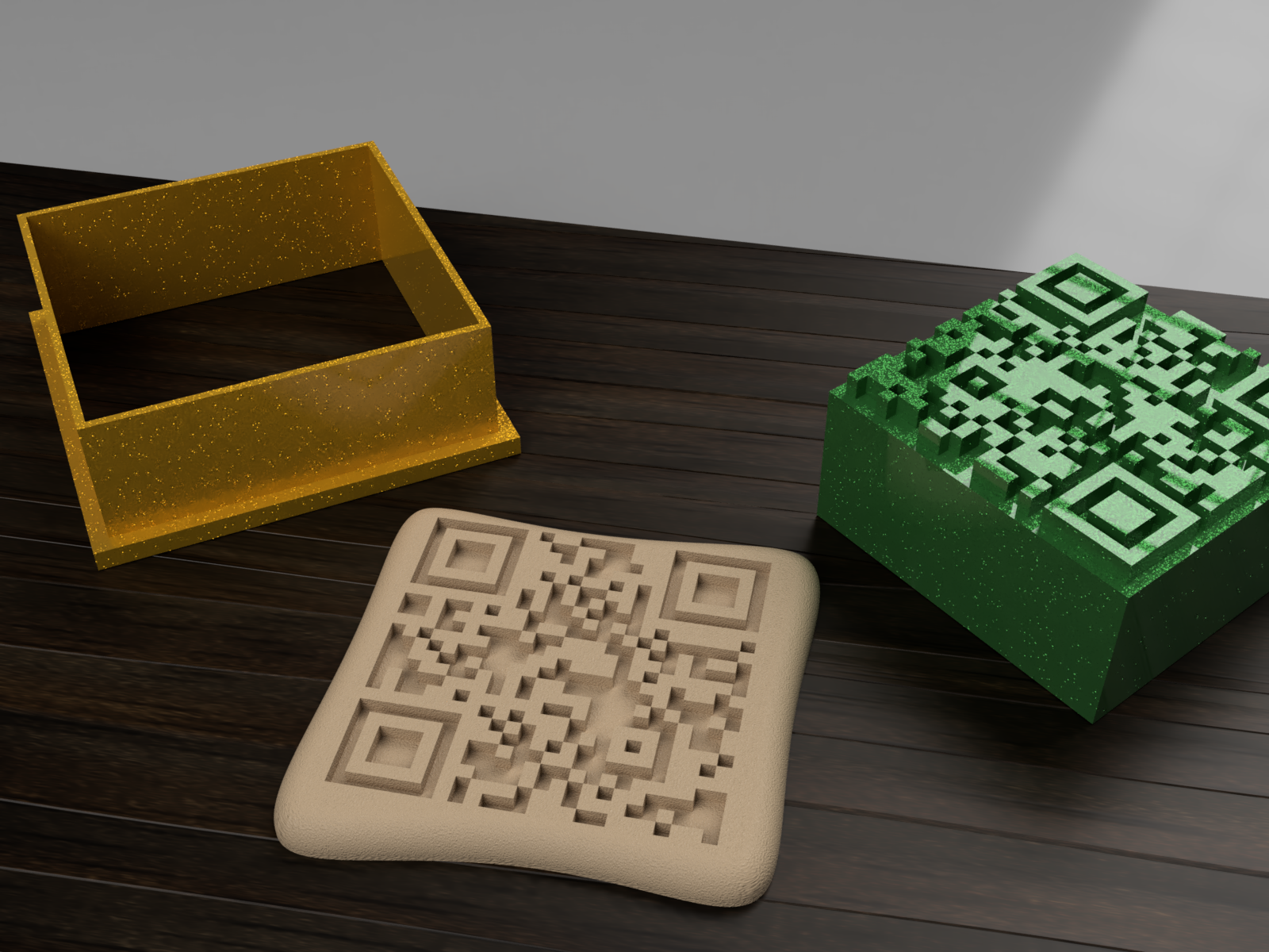 QR Cookie easy Customizable By Tomek Download Free STL Model pin-by-guada-gaytan-on-journal-planner-2022-july-calendar-clear