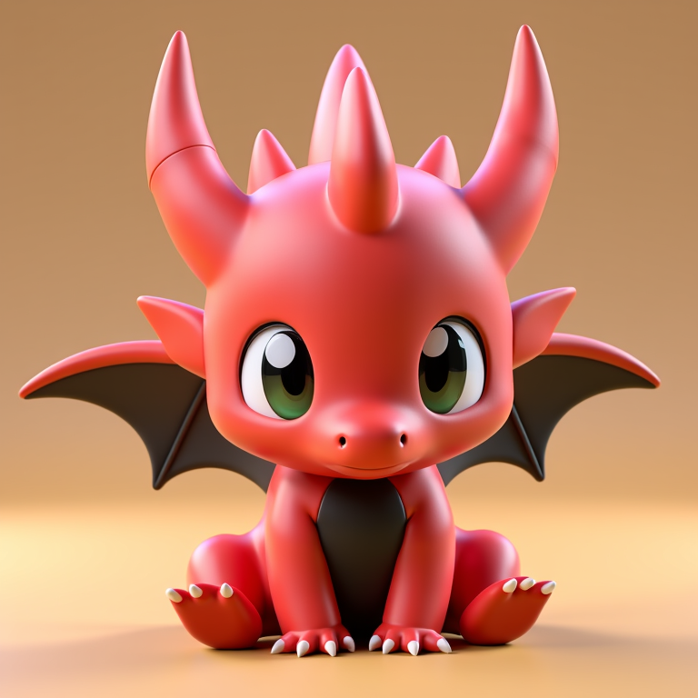 Cute Fire Dragon