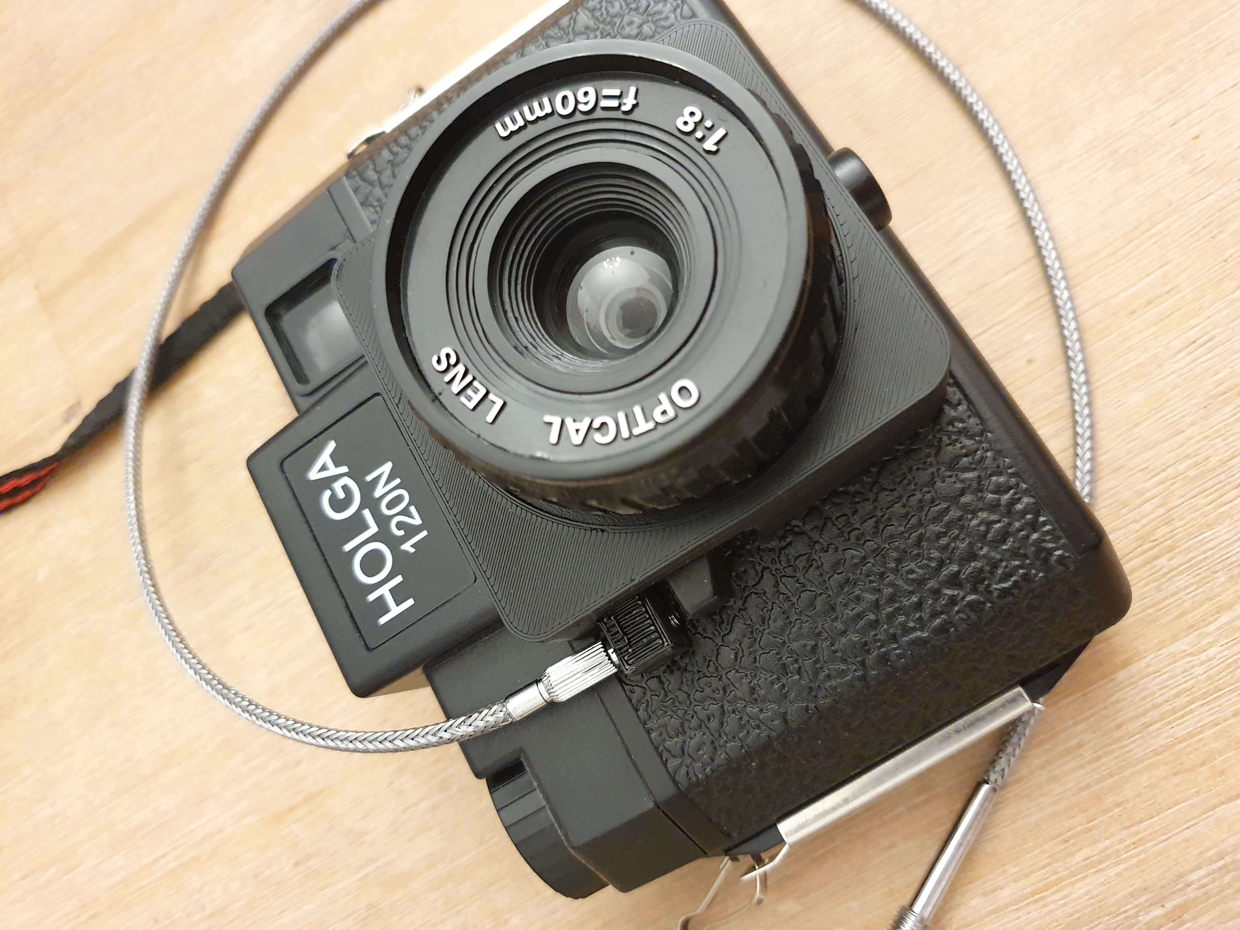 Wire Release for Holga Camera