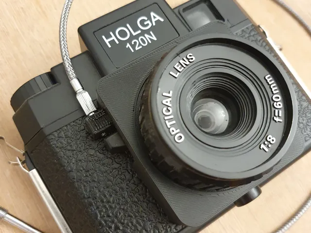 Wire Release for Holga Camera