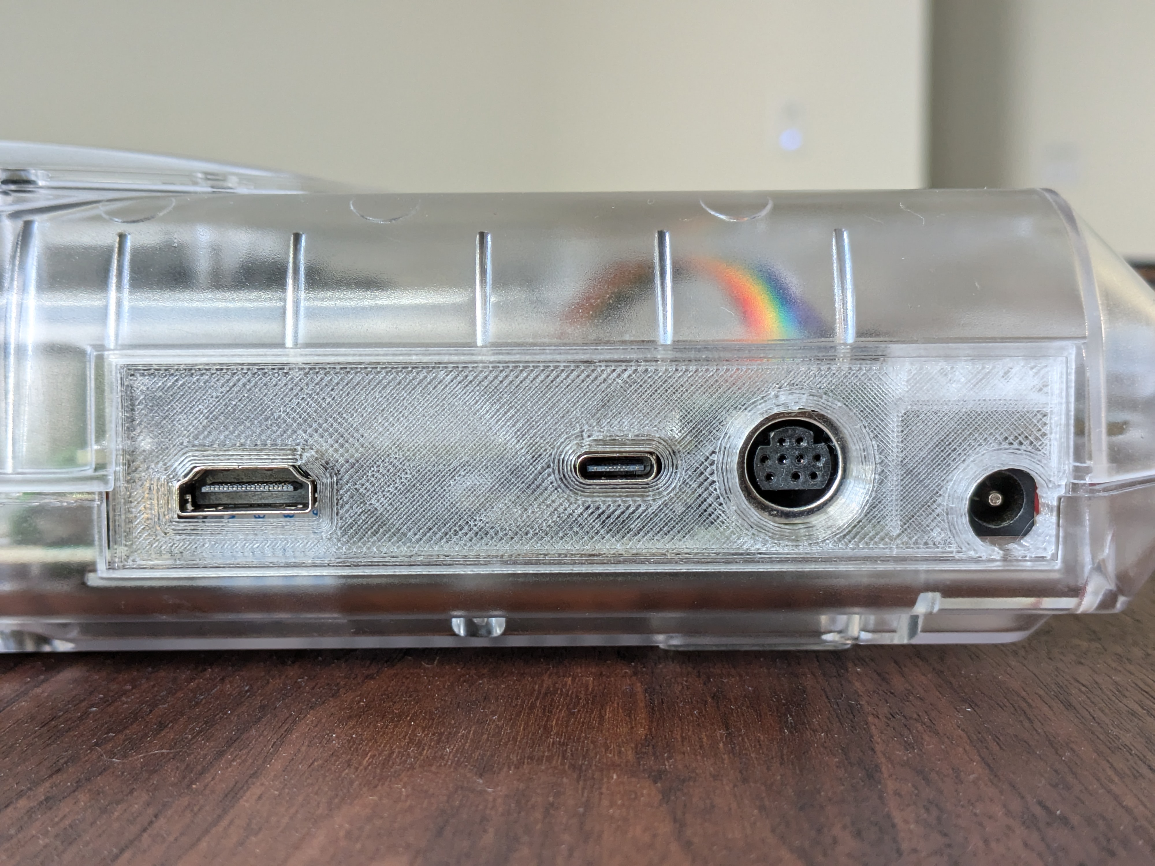 Megaswitch HD RGR Rear Panel with Genesis 2 mini din