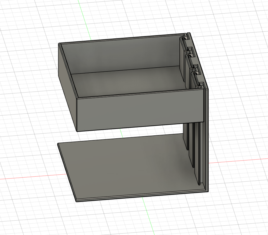 Bin and drawer for Modular Drawers Evo