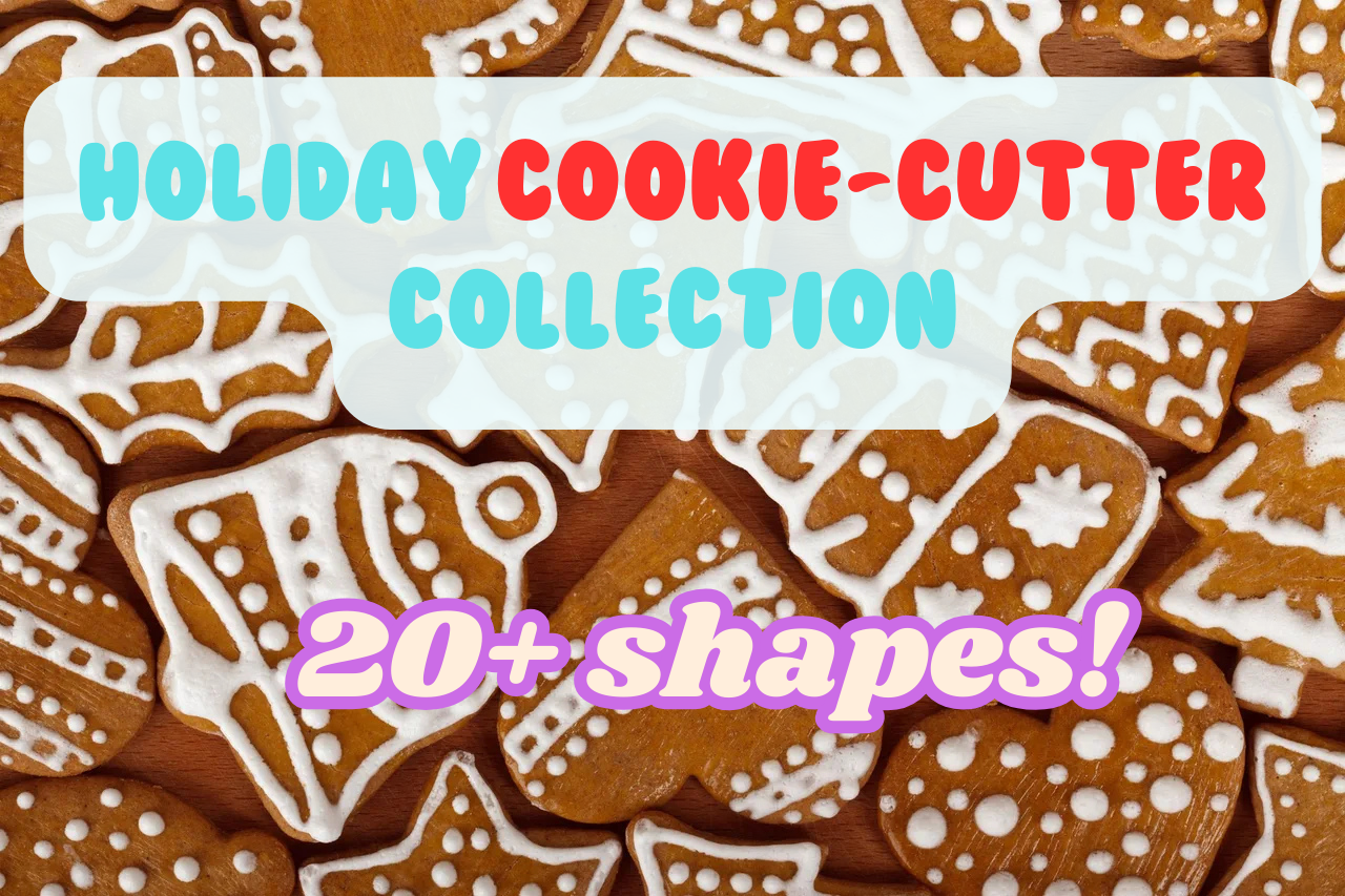 Holiday Cookie Cutter Collection - 20+ Designs!