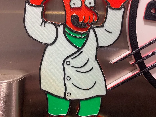 Futurama Zoidberg multi color no AMS