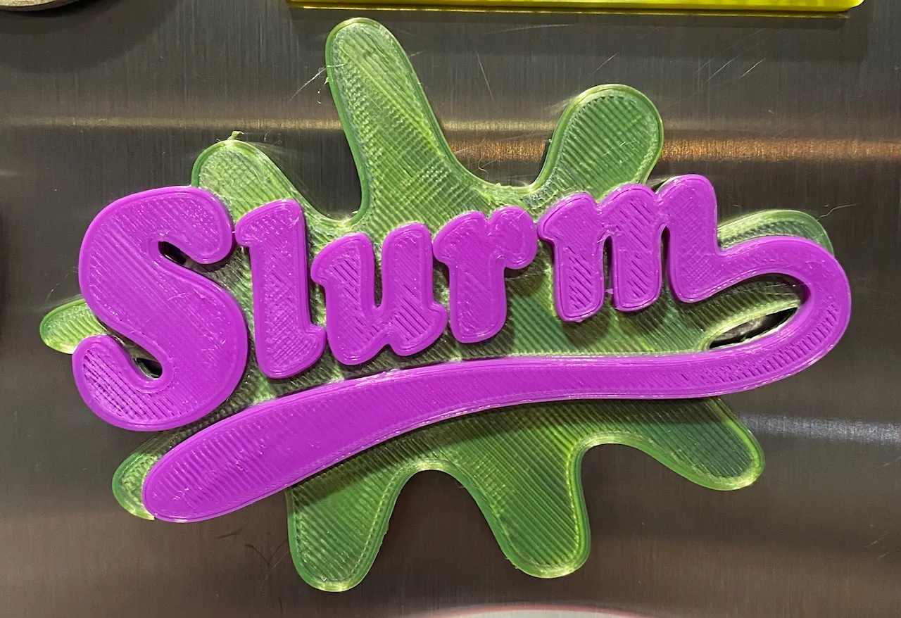 Futurama Slurm Magnet by QuietMike | Download free STL model ...