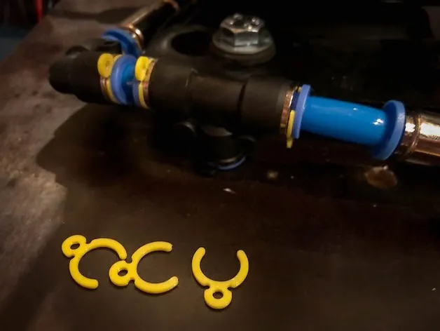 Pneumatic Push Fit Lock Clip