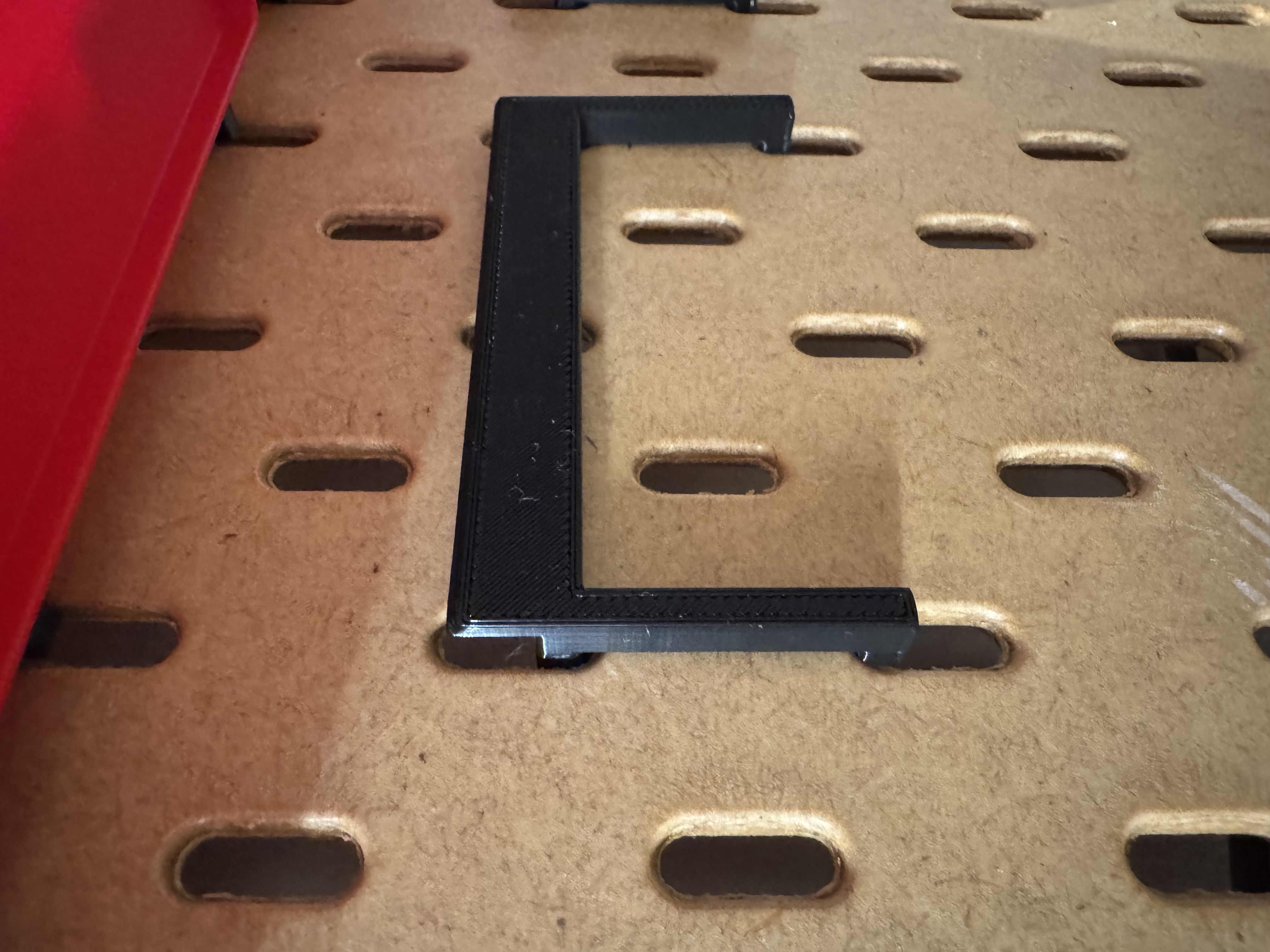 QBRICK box holder for IKEA SKADIS board.
