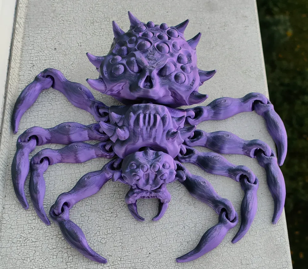 Arachnid Nightmare - Articulated Spider by TomczukCustoms