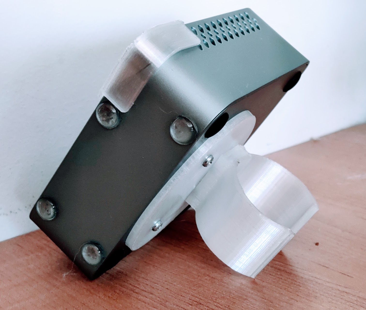 Fodenn F30 MiniPC telescope mount tripod leg holder and power button protector
