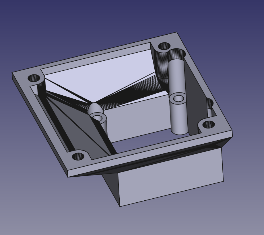 Ender 3 V3 SE 25-40mm fan bracket for ceramic hotend