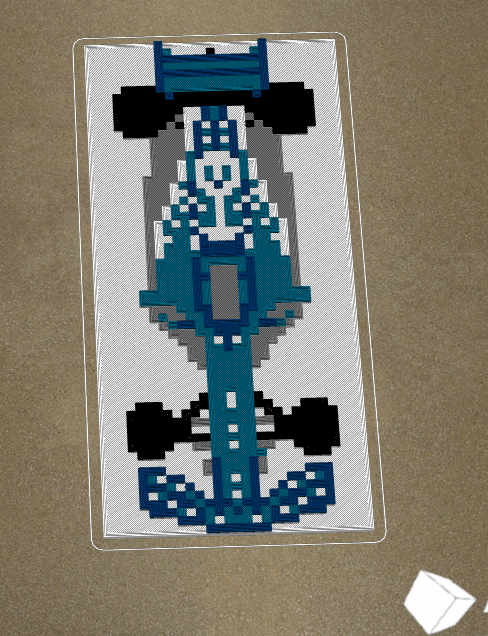 F1 Alpha Tauri pixelart