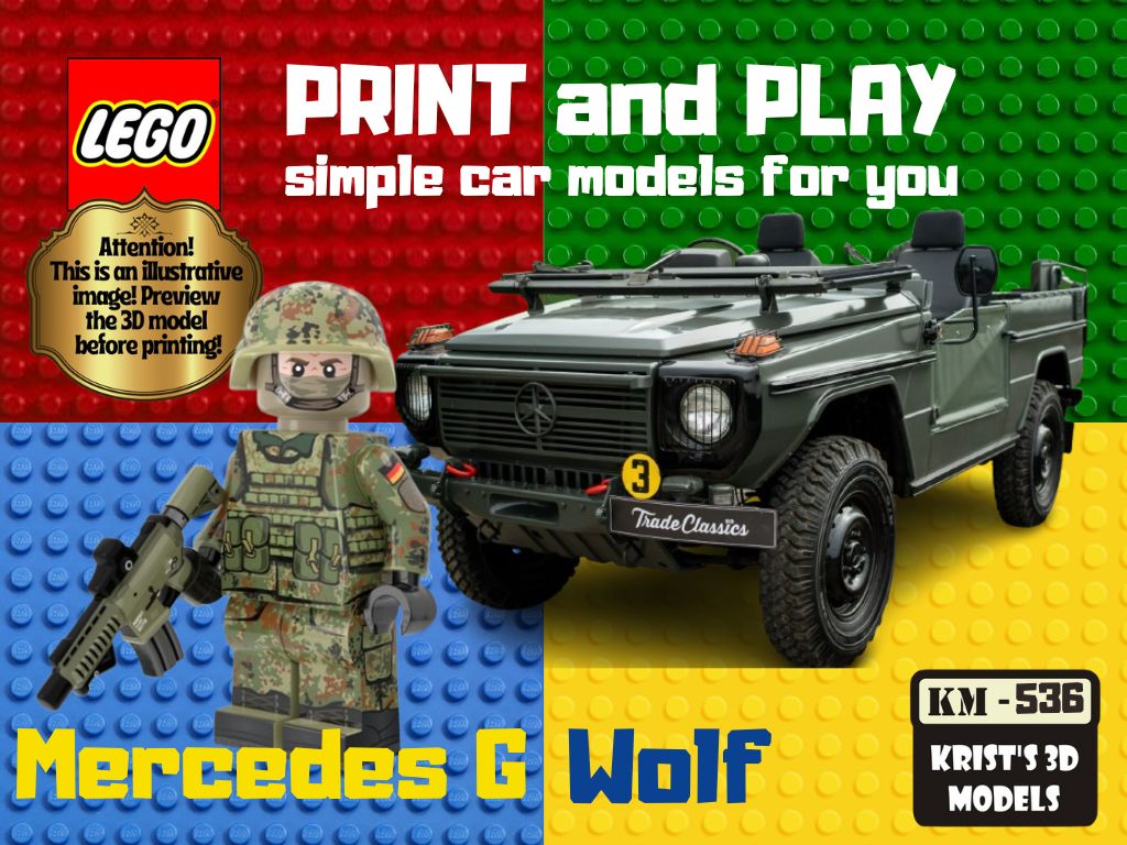 LEGO Mercedes G Wolf Bundeswehr