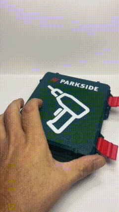 Estuche duradero para destornillador Parkside