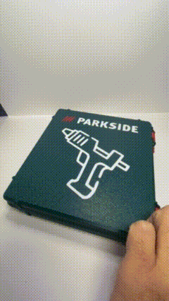 Estuche duradero para pistola de pegamento Parkside
