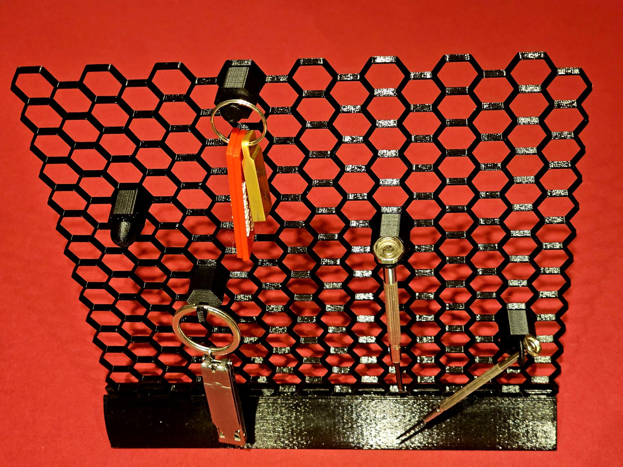 Honeycomb structure knobs