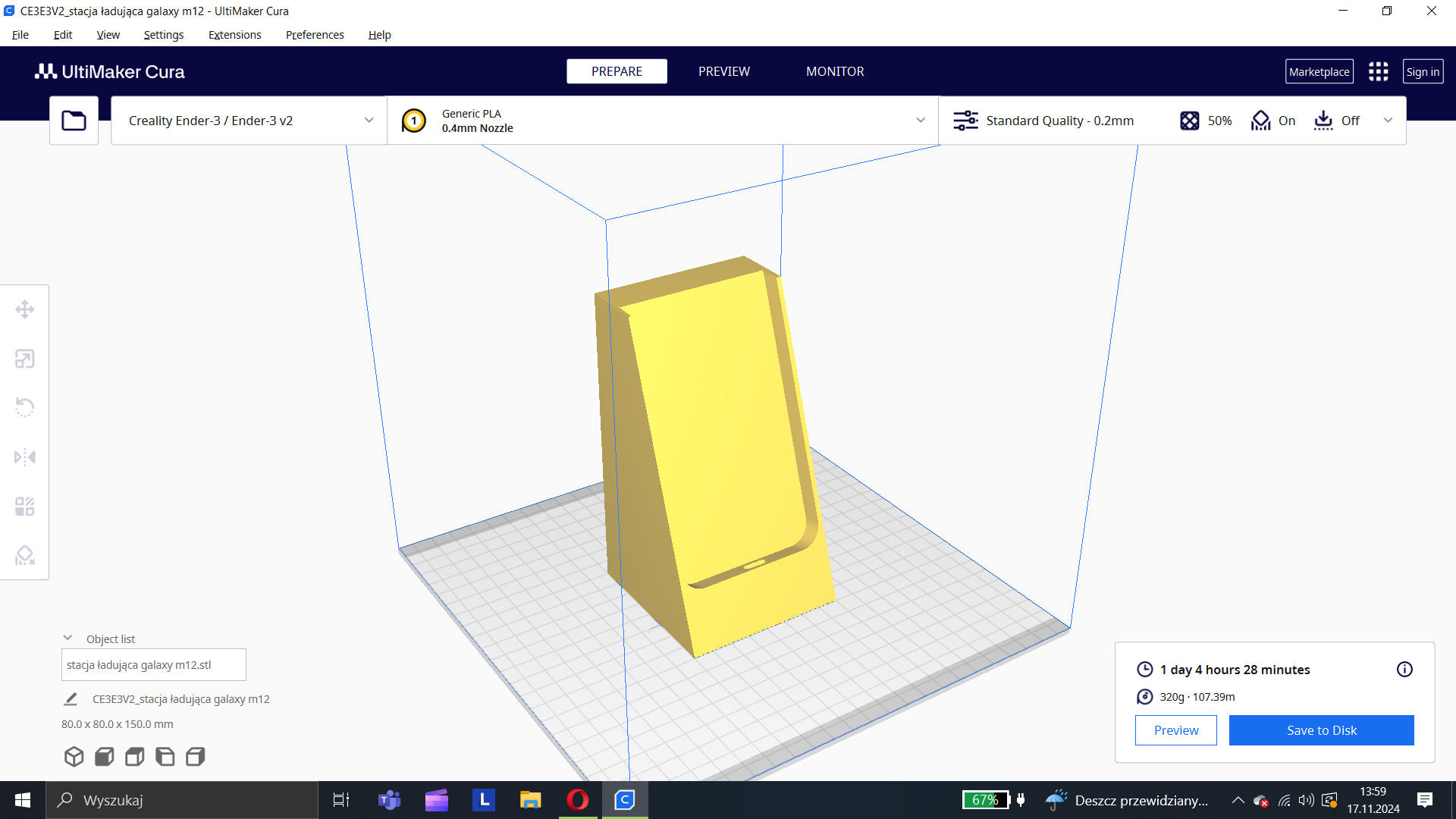 Stacja ładująca do Samsung Galaxy M13