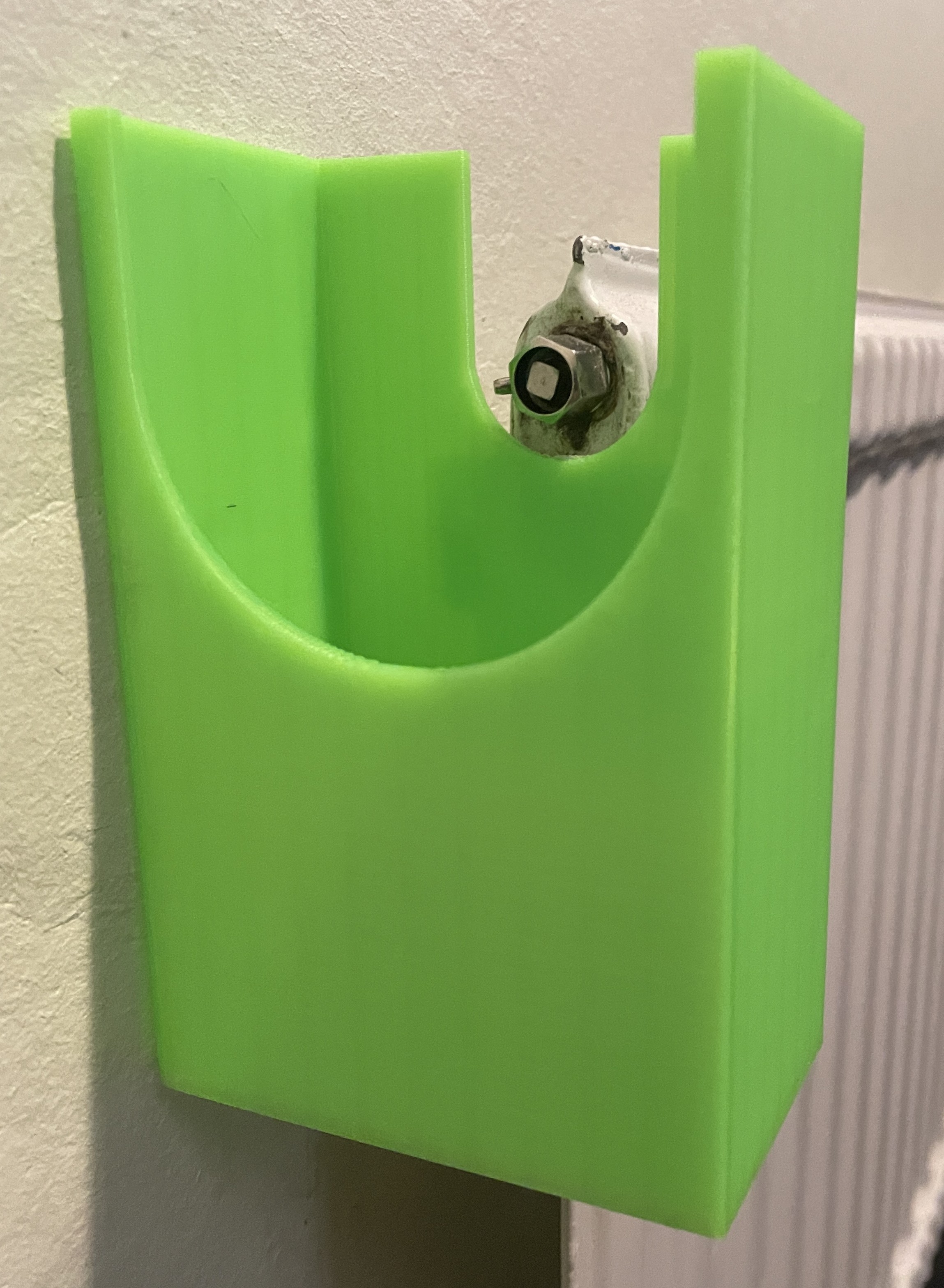 Radiator bleed box smaller