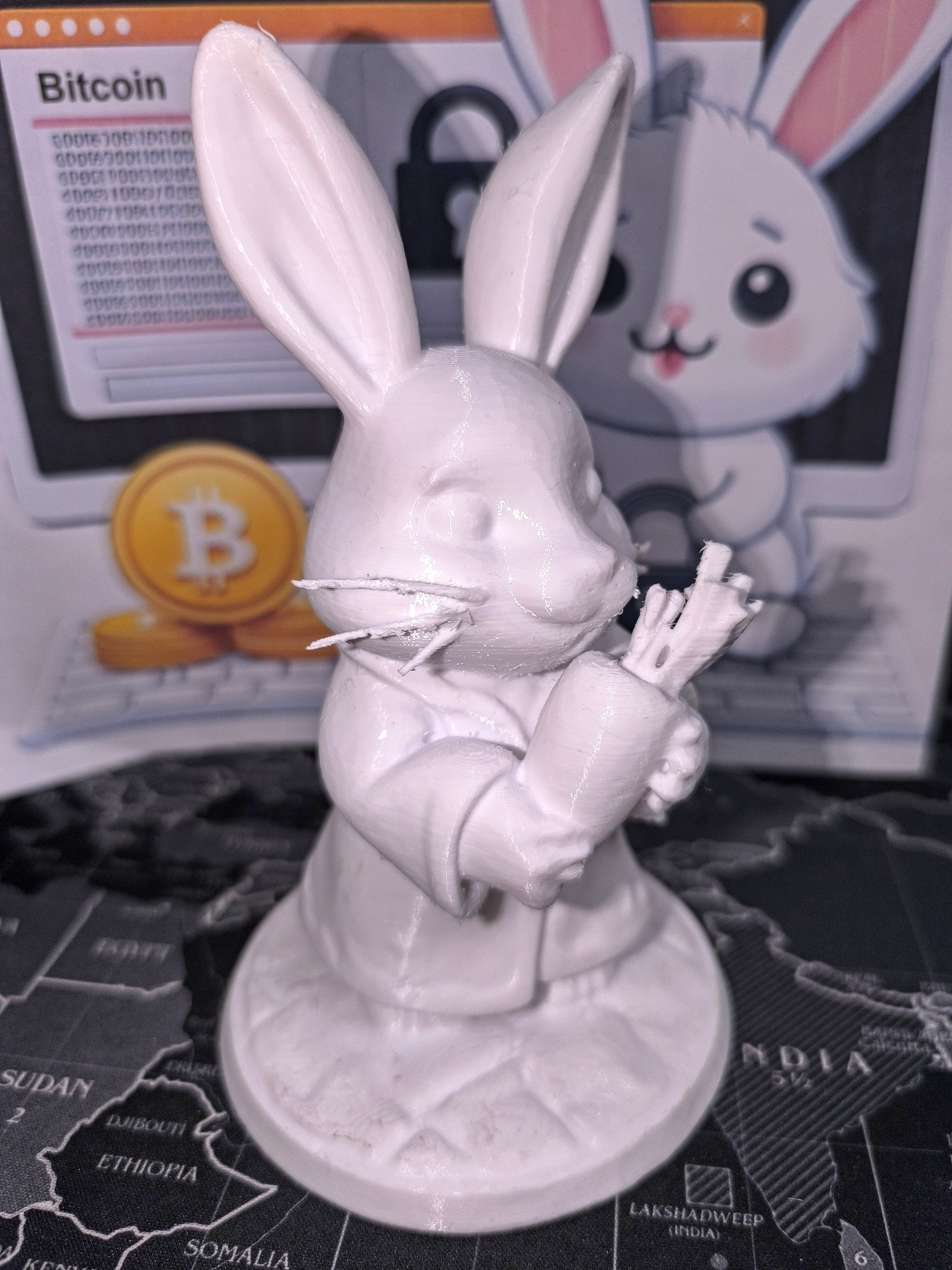 A cute rabbit (AI) by MORON | Download free STL model | Printables.com