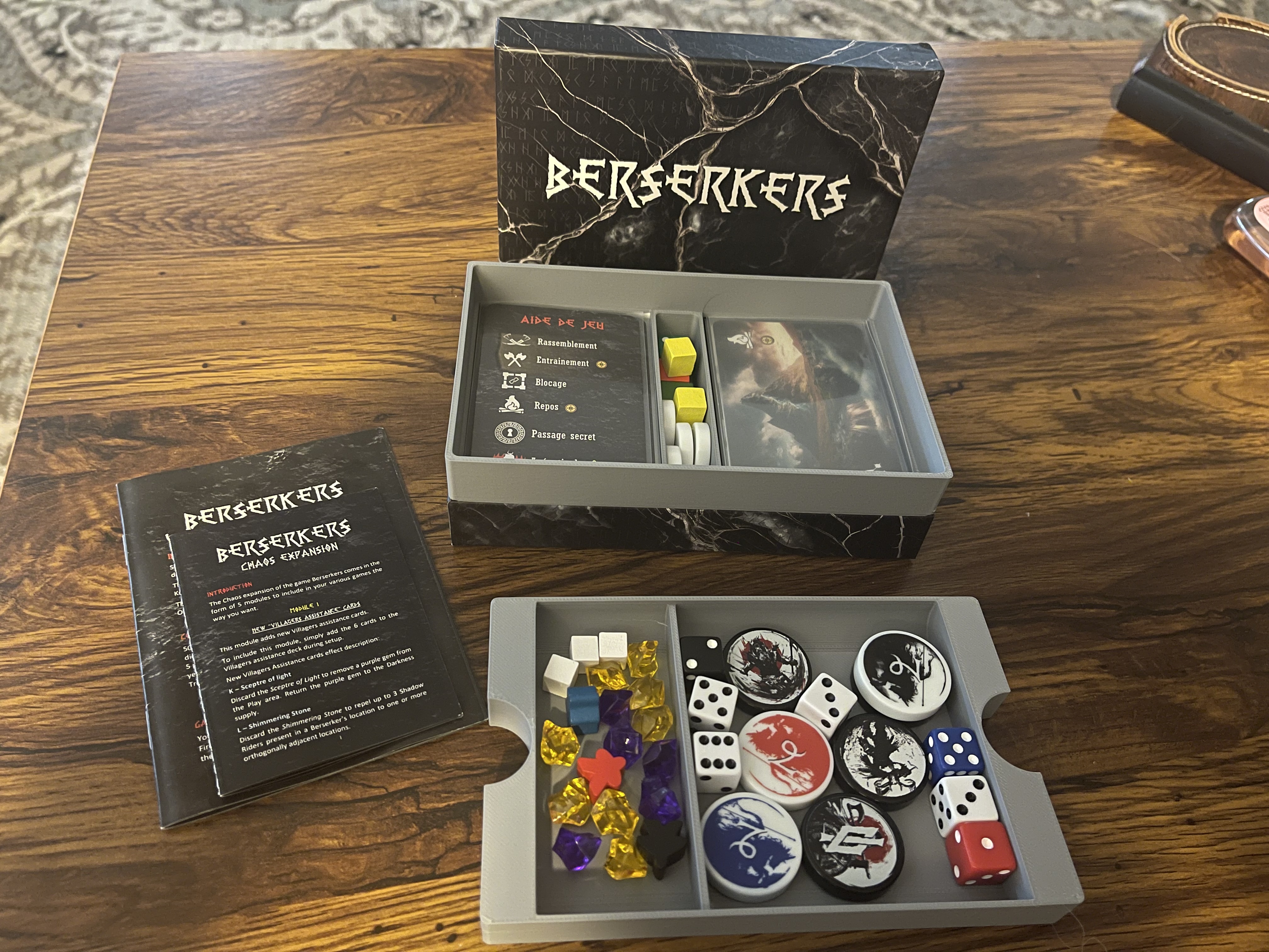 Berserkers w/Chaos Exp Card Game Insert