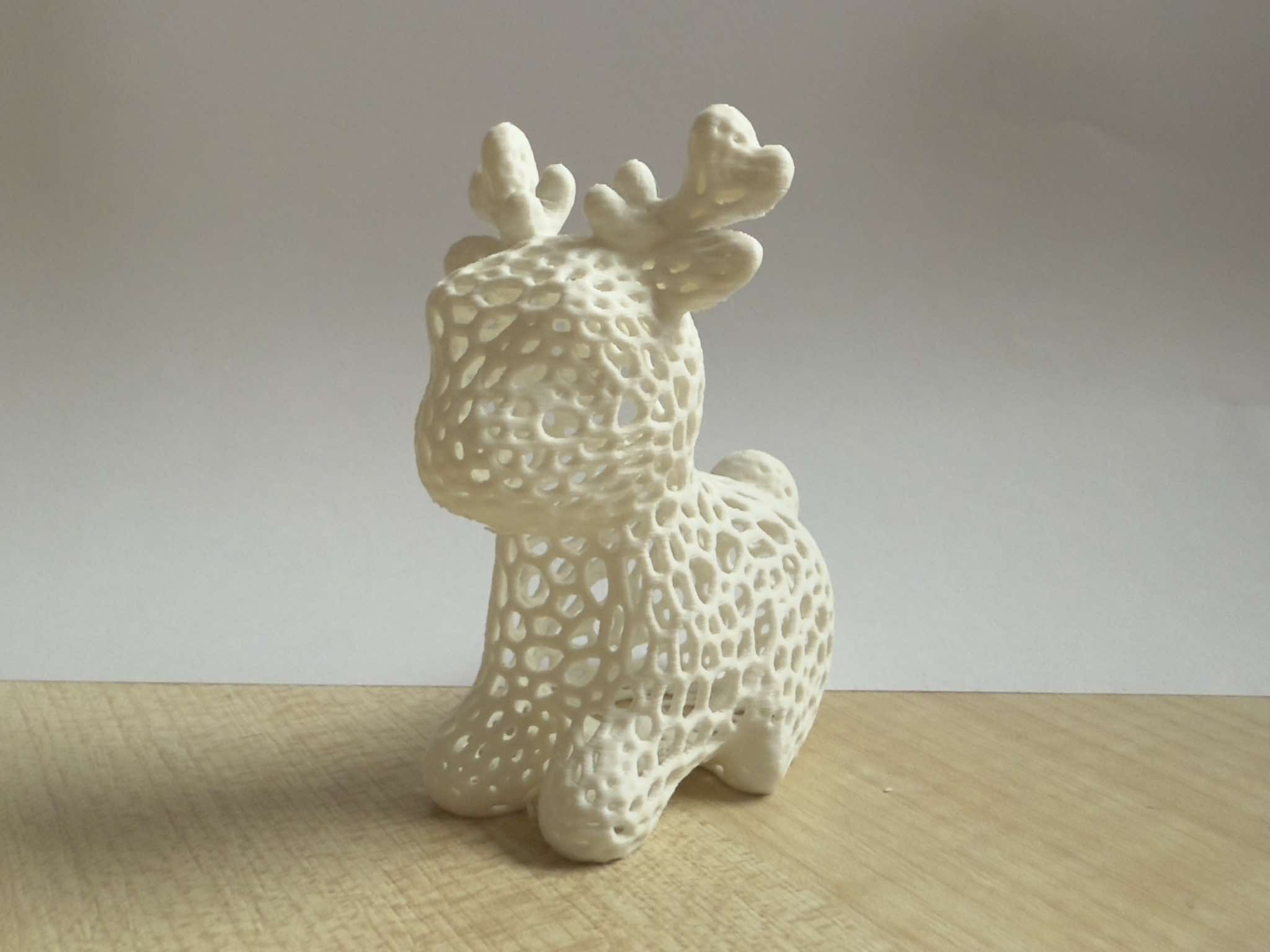 Voronoi Baby Reindeer
