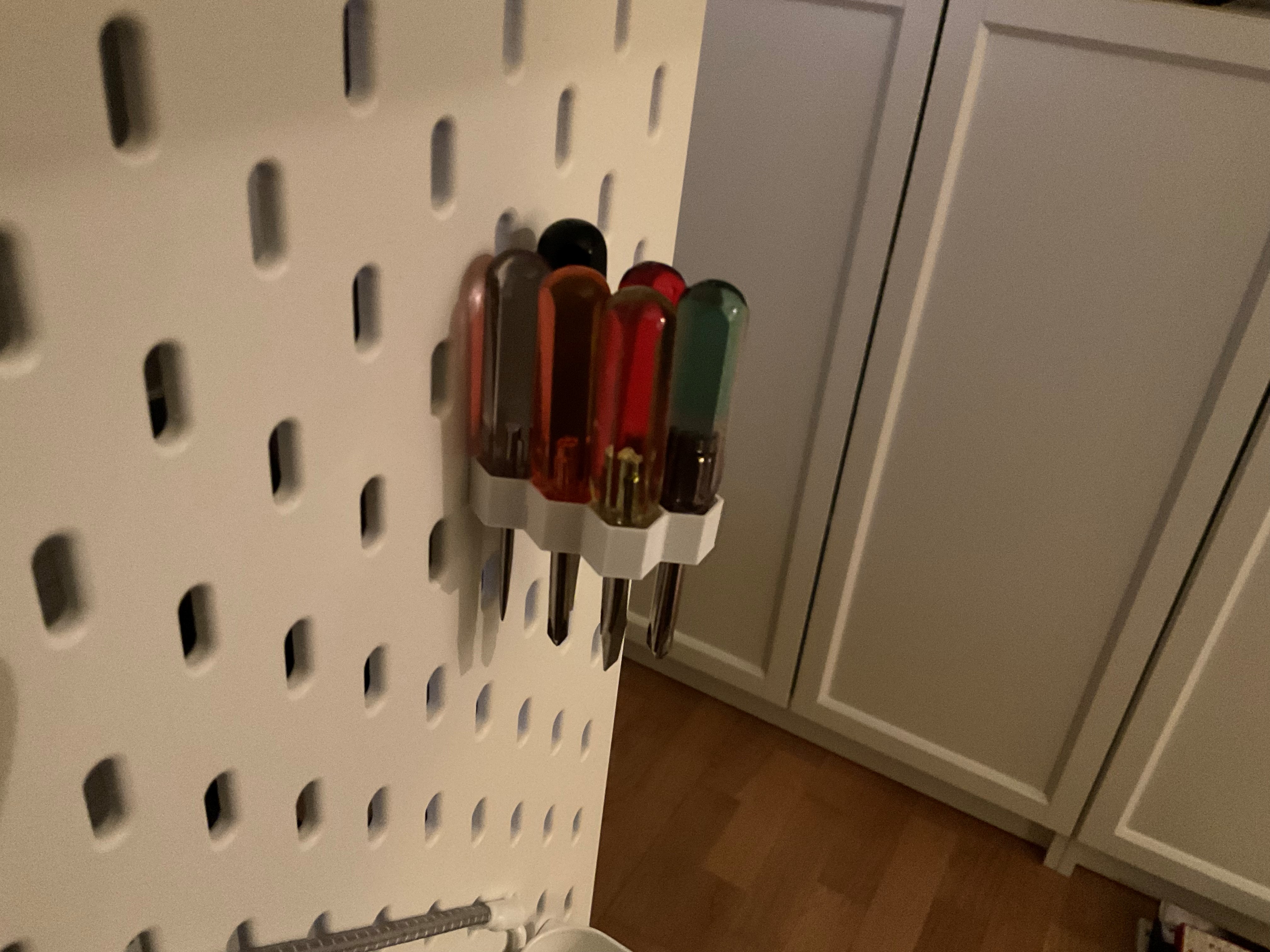 IKEA Skadis - Honeycomb Screwdriver Holder