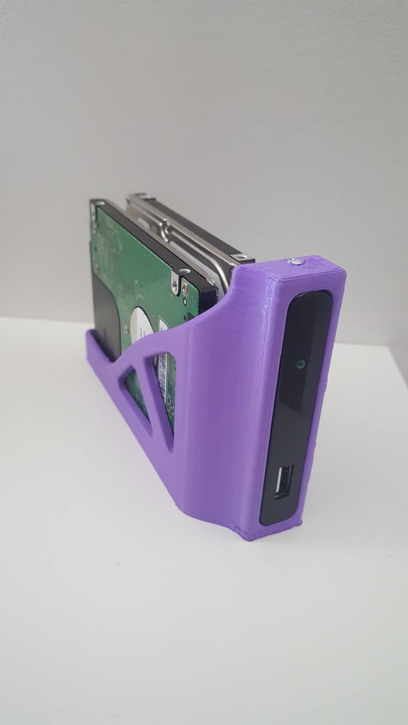 External drive dock