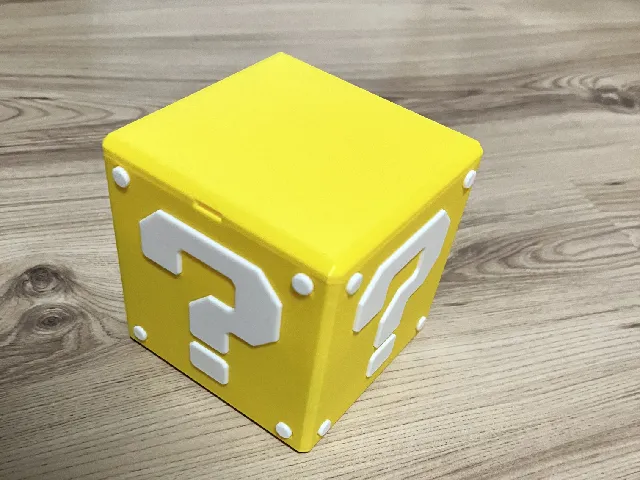 Switch games box / question block