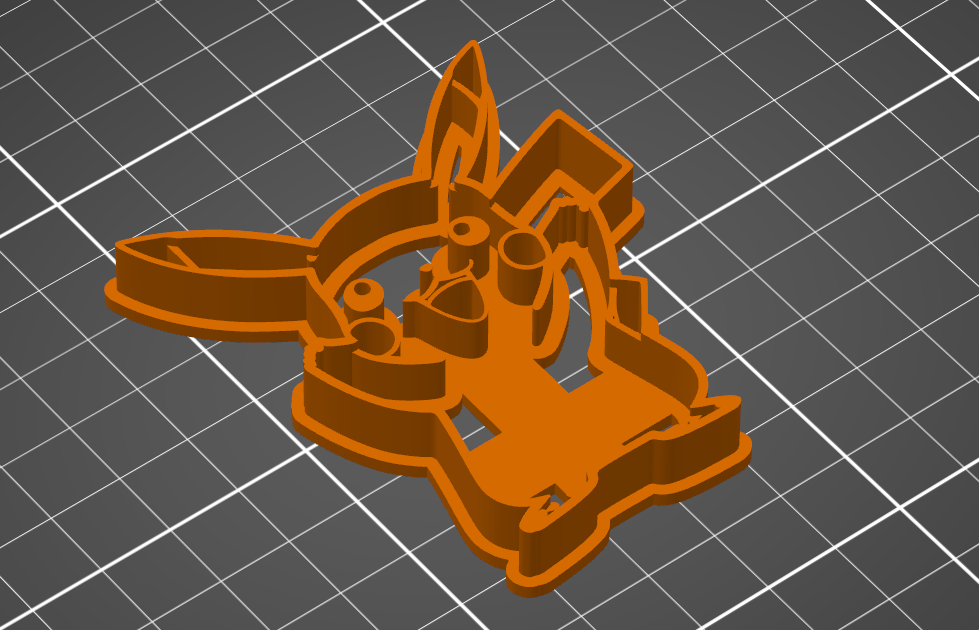 Pikachu cookie cutter