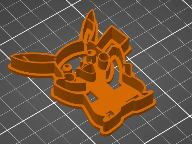 Pikachu cookie cutter