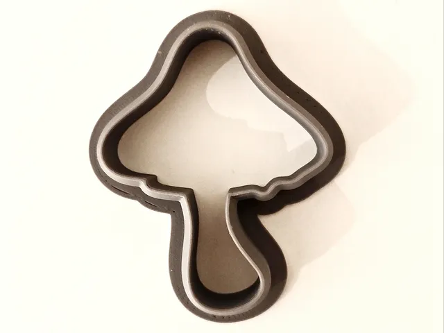 Magic mushroom cookie cutter