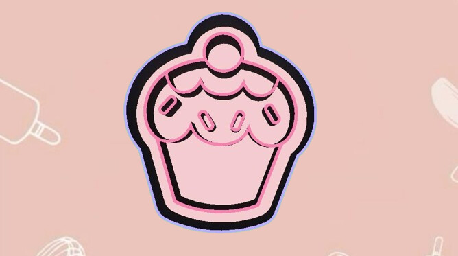muffins cookie cutter