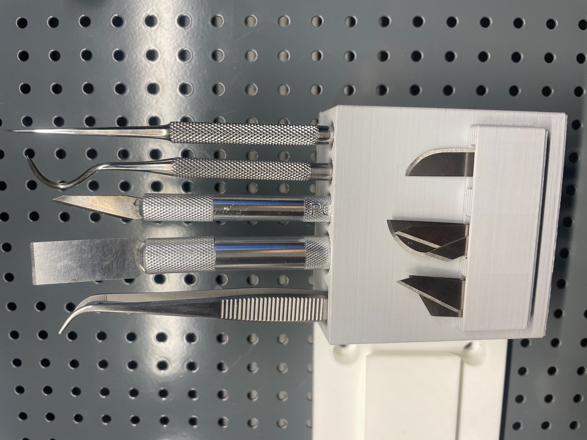 small tools holder x-acto blades scalpel dentis tools