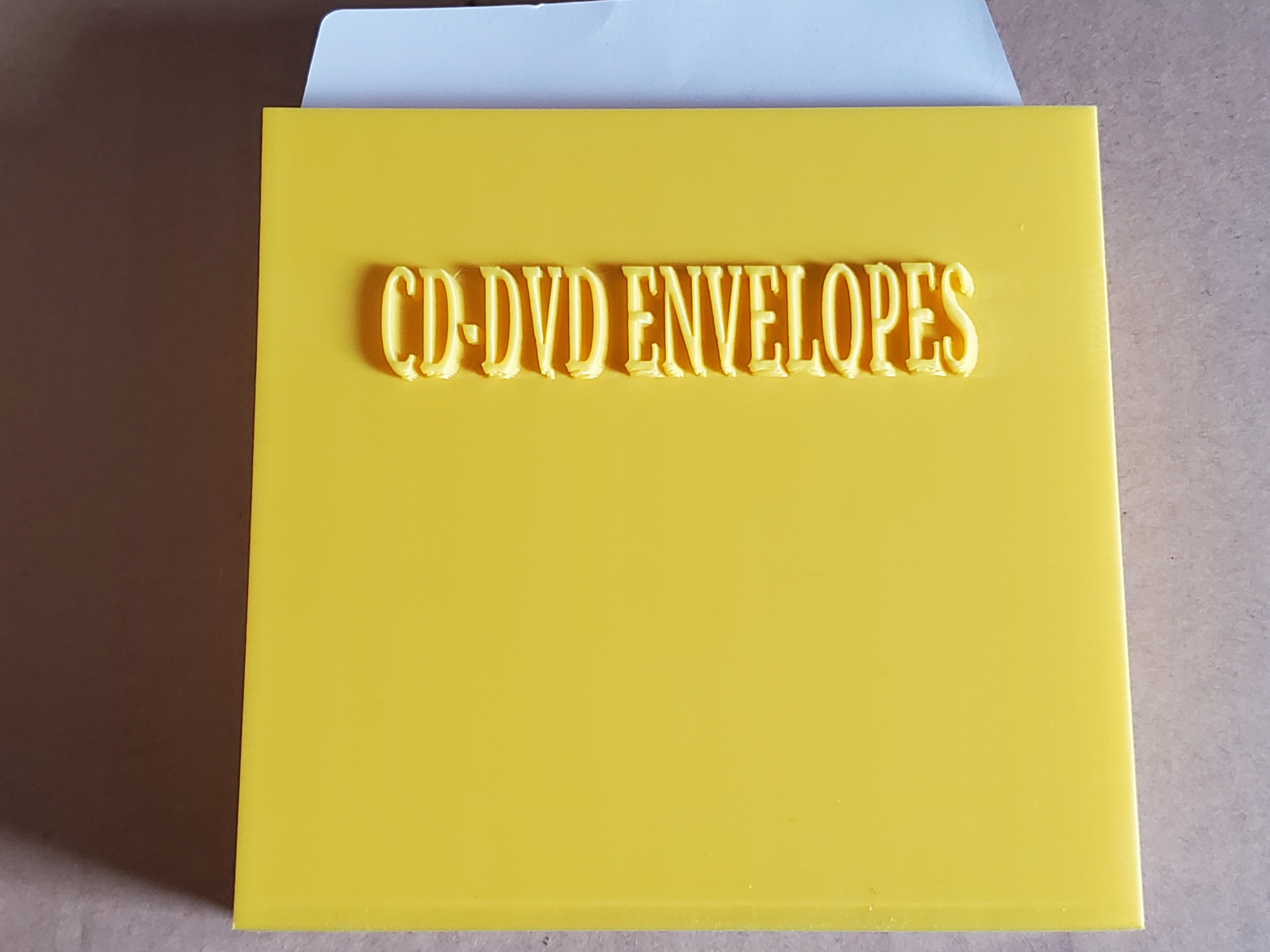 CD-DVD Envelope Holder