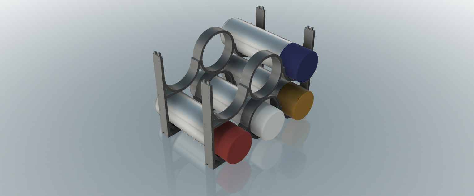 Stackable spraycan holder — thumbnail 2