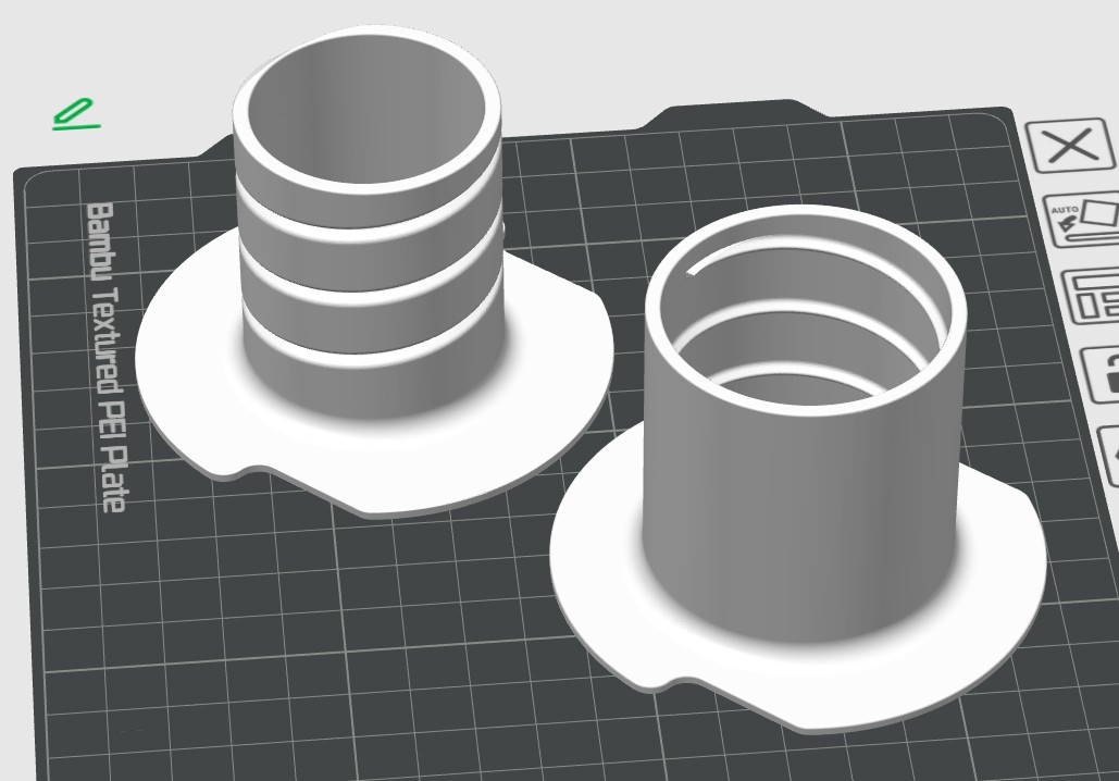 Adaptador para carretes de carton/ Cardboard Spool Adapter