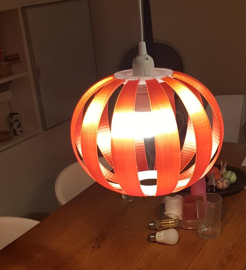 lumella #2 | Retro pendant light | snap fit
