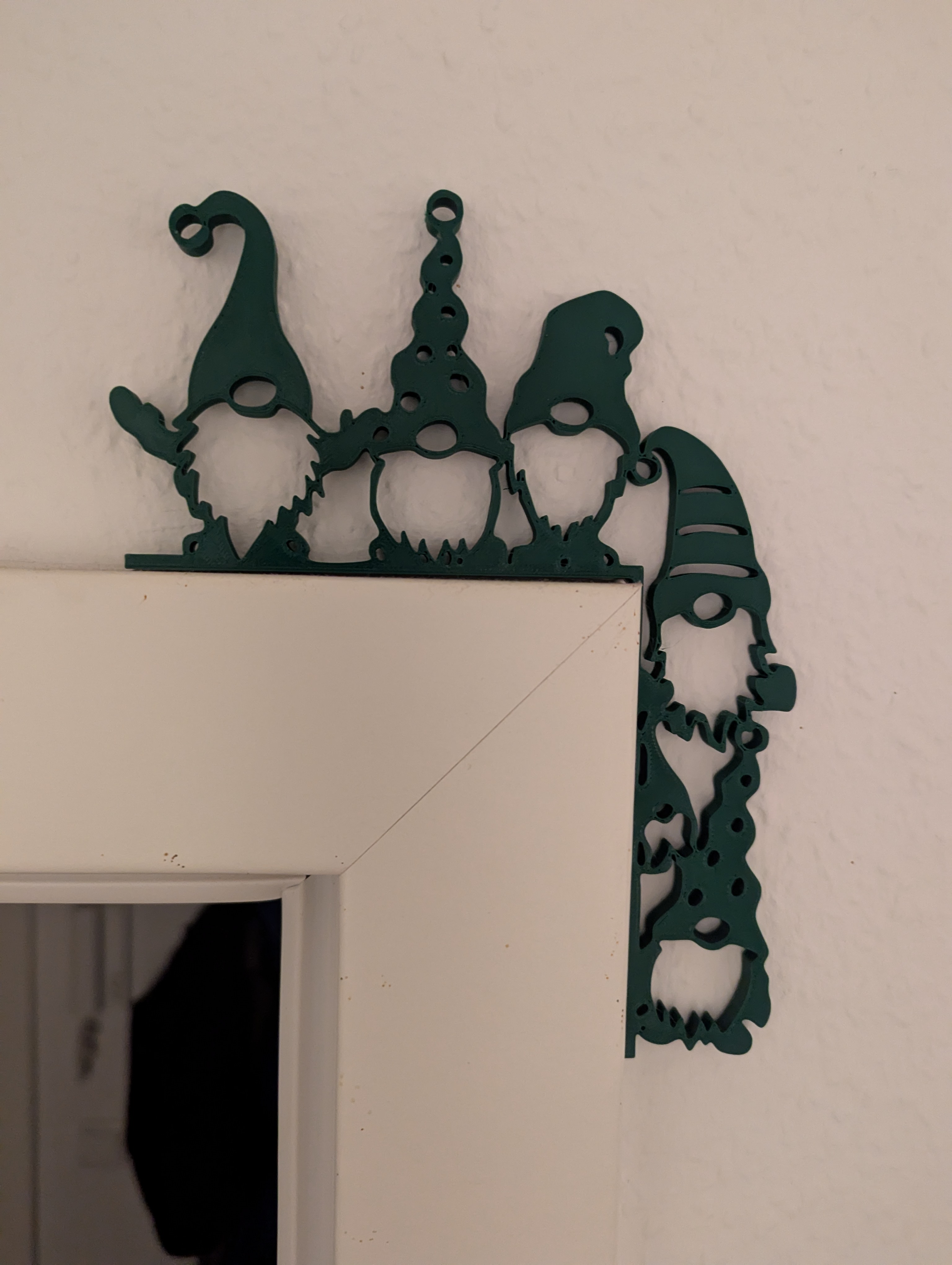 Weihnachtself Türrahmen 3D model thumbnail
