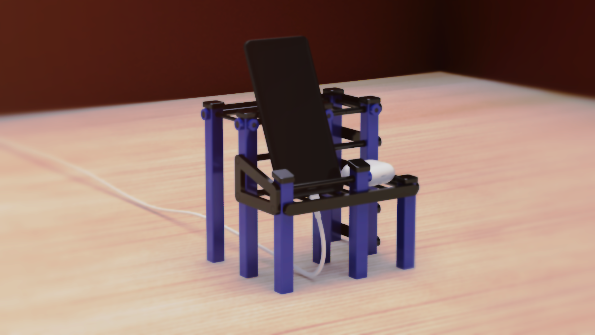 Phone charging station - Monkey Bars DIY