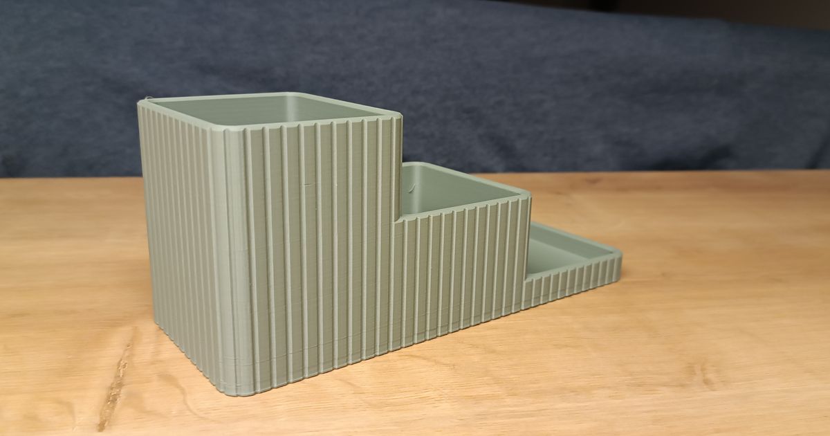 Modern Design Pencil Holder, Pencil Cup by Pippo | Download free STL ...