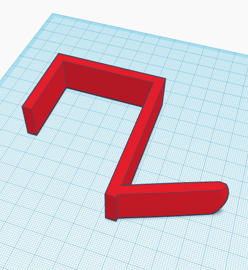 Basic Shower Hook - 53mm top