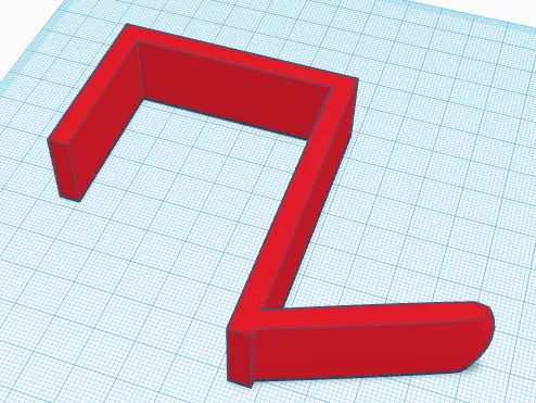 Basic Shower Hook - 53mm top