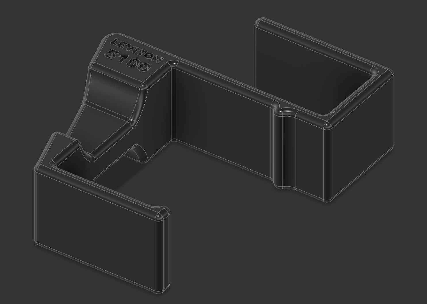 Power Strip Hanger for Leviton 5100-IPS
