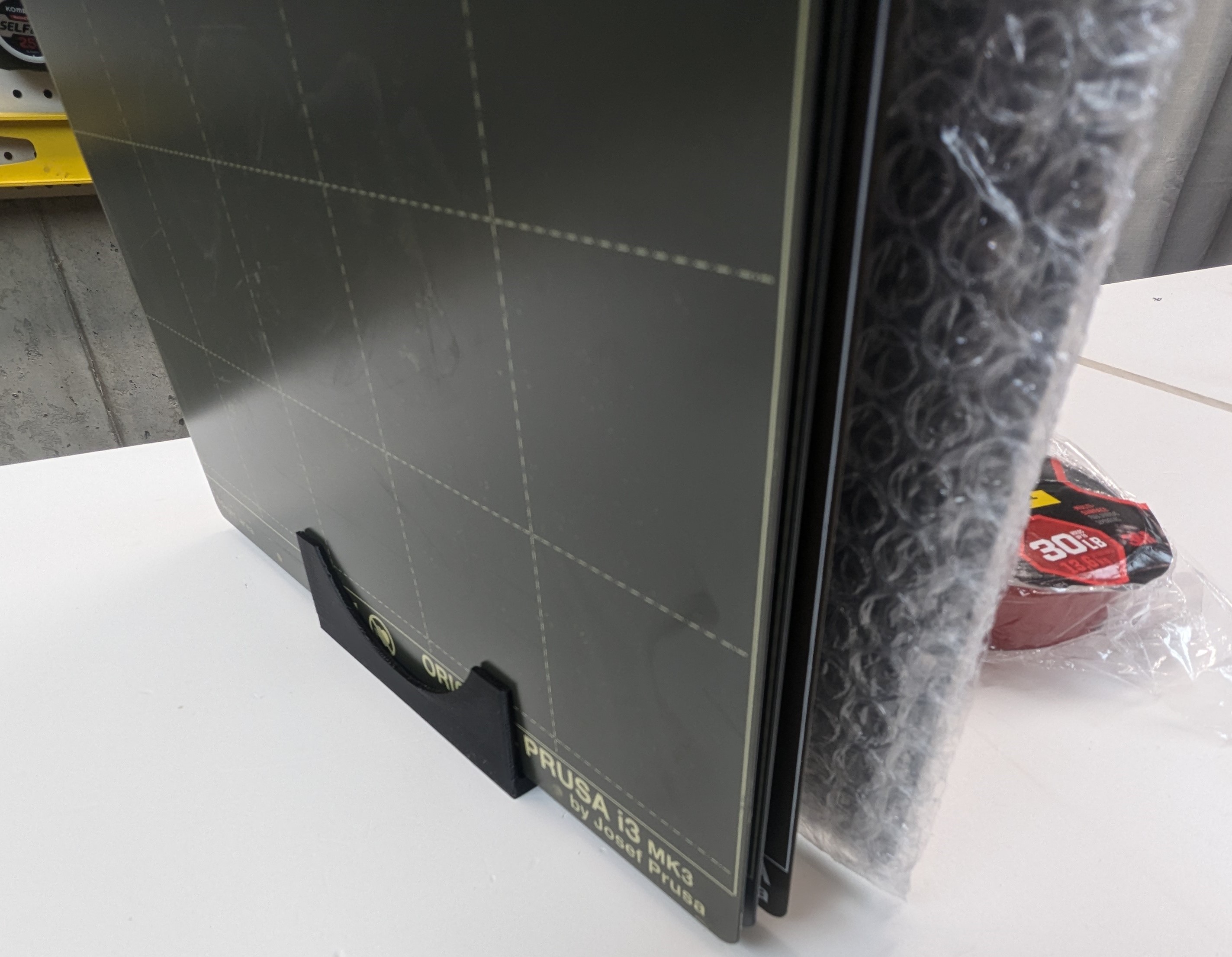 Print Sheet Holder, includes Fusion360 model
