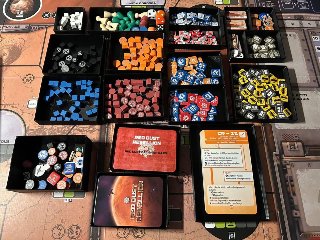 Red Dust Rebellion organizer