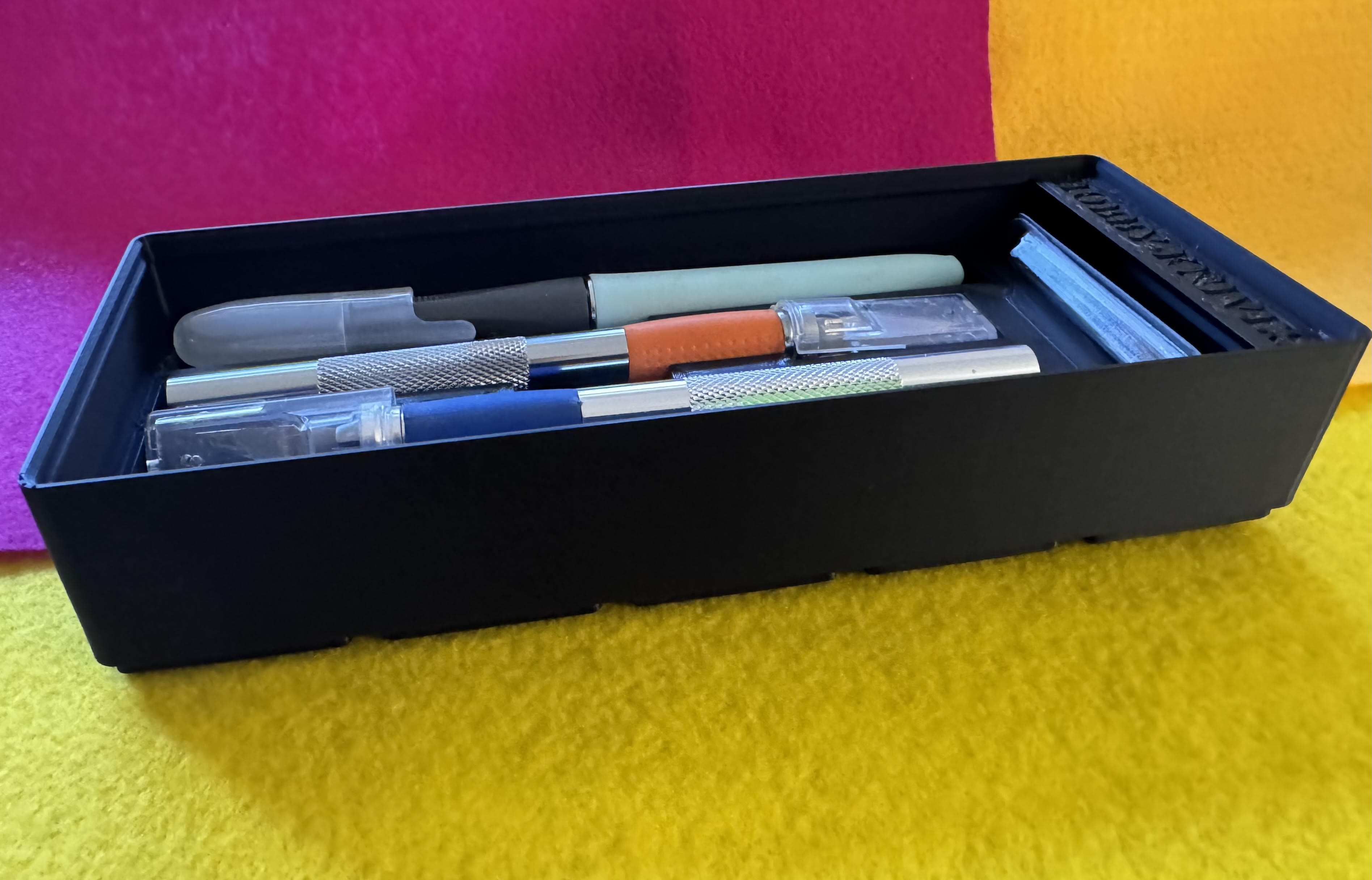 Gridfinity Hobby Knife Holder — thumbnail 2