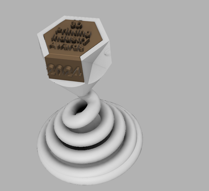 Design for 2024 3D Printing Industry Awards (Nozzle version)