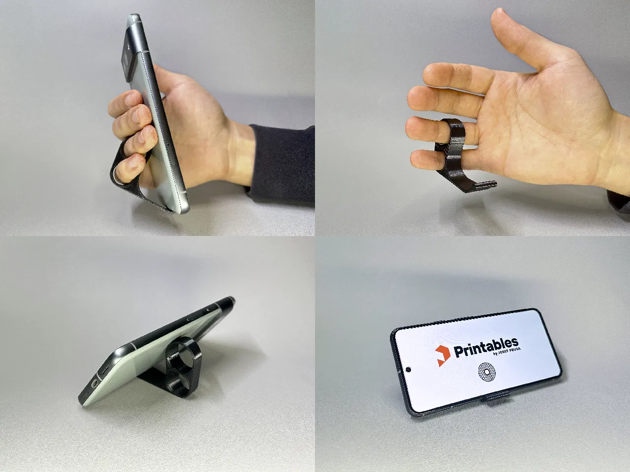 Phone hand holder by AK3D Download free STL model