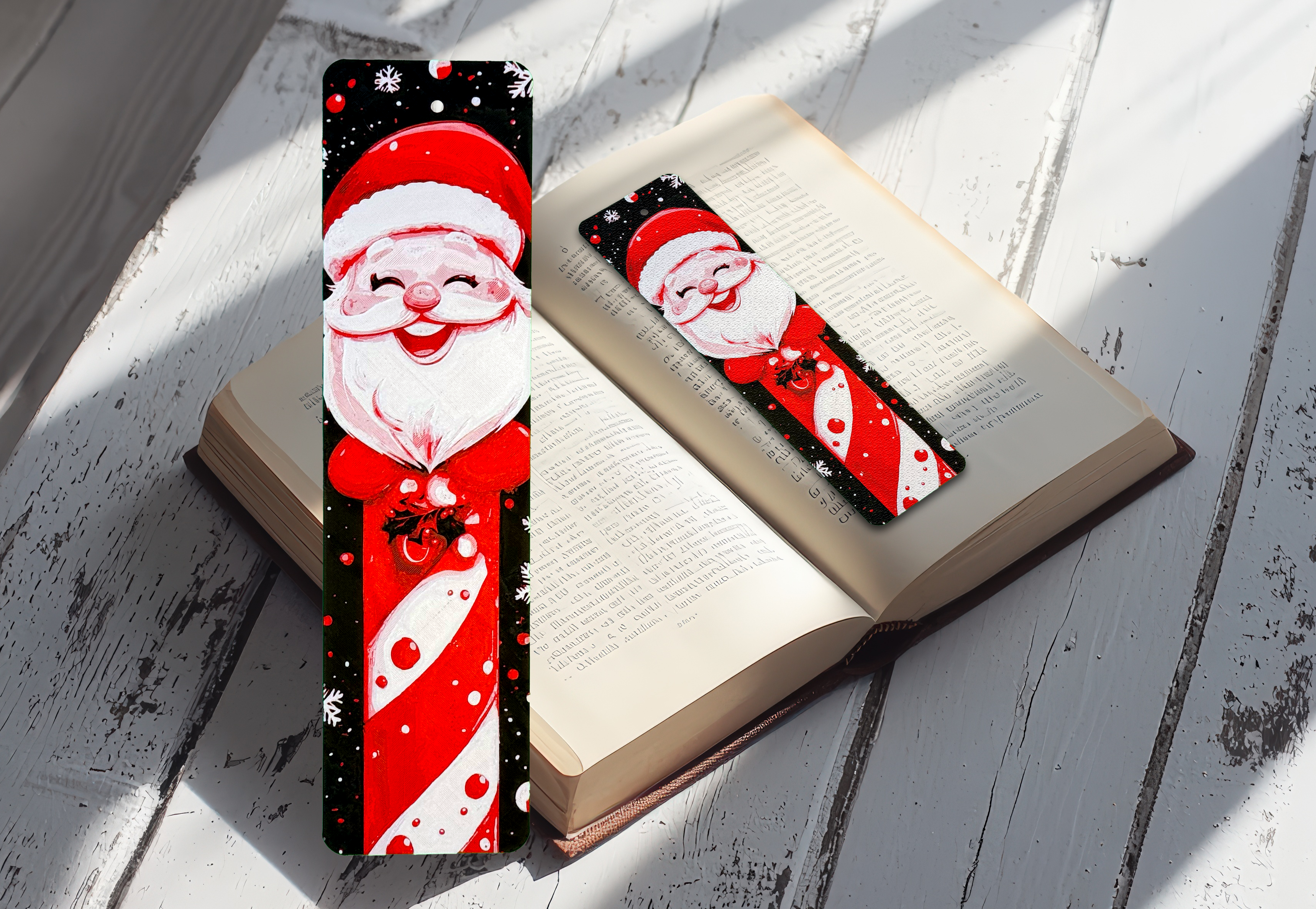 Christmas Bookmark  - Santa Claus