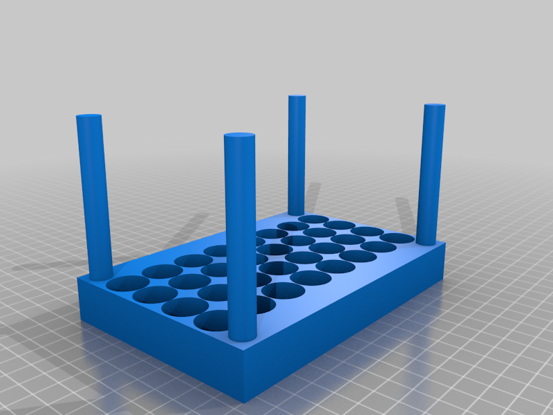 Stackable 18650 Battery Holder