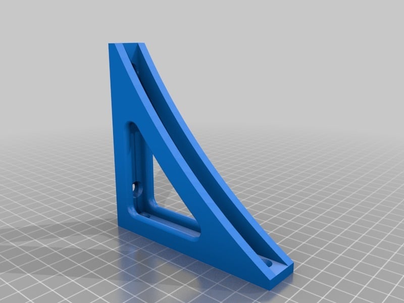 100mm Shelf Bracket with Chamfers